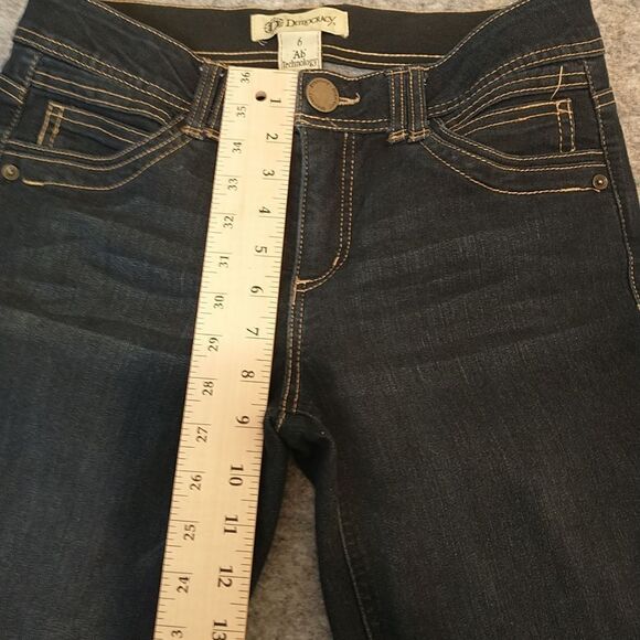 DEMOCRACY Ab Technology Skinny Stretch Denim Jeans, Women's Size 6. - Picture 6 of 8